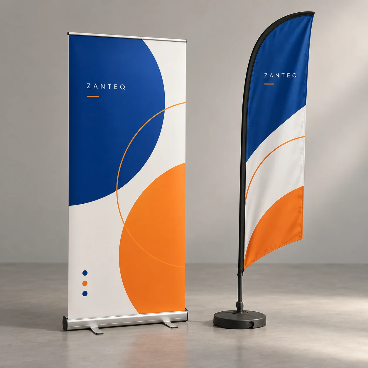 Banners & displays concept